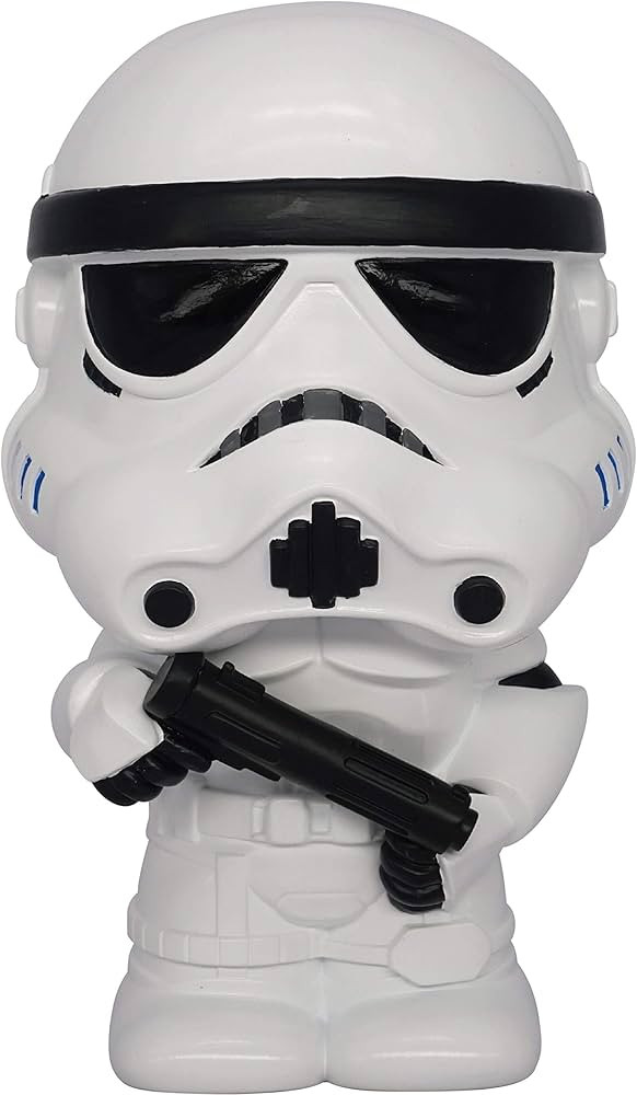 Star Wars Stormtrooper PVC Bank, White, Standard | Amazon (US)