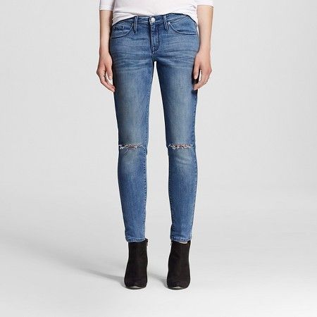 Women's Mid-rise Skinny Jeans Medium Wash - Mossimo™ | Target