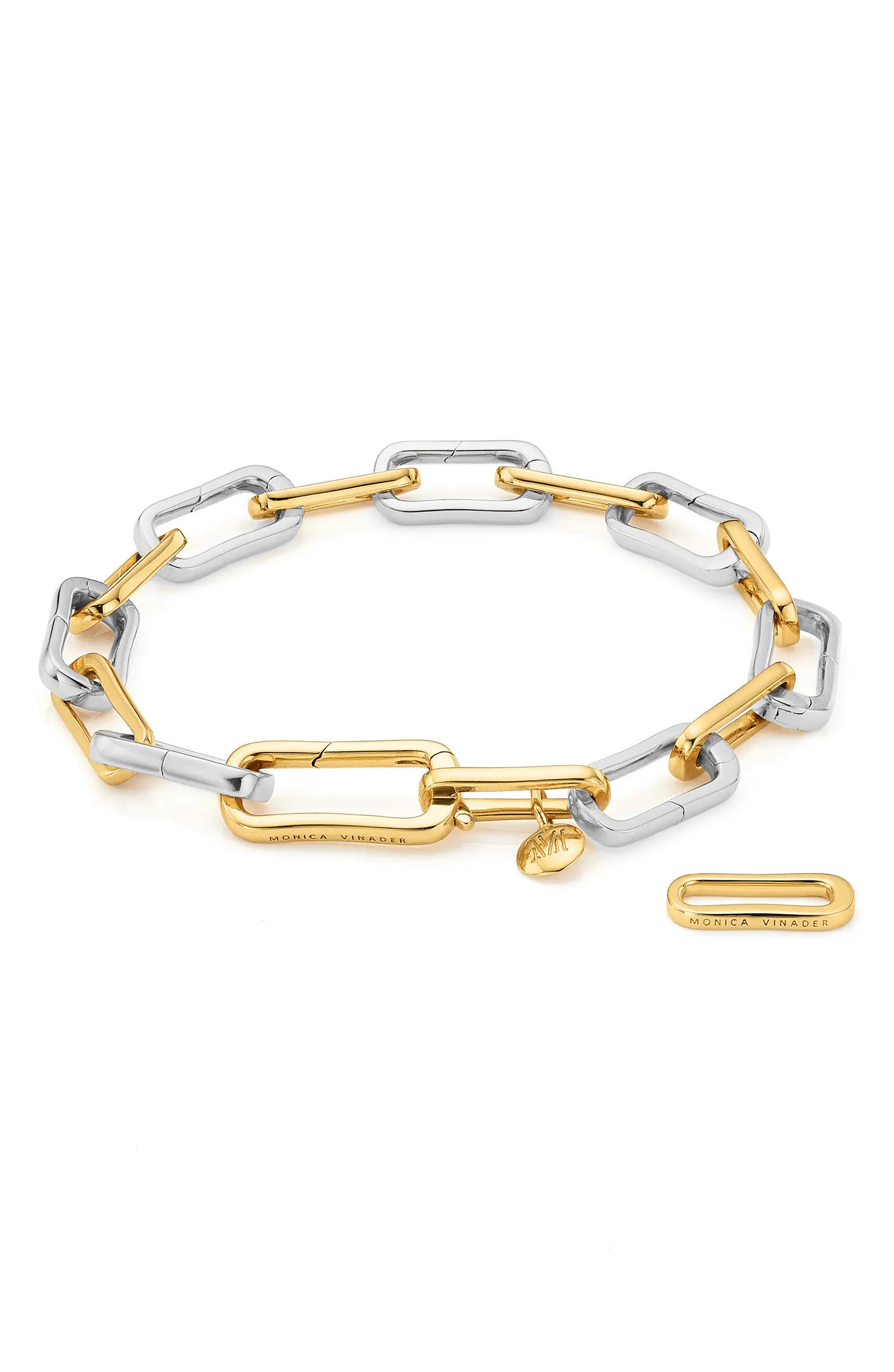 Monica Vinader Alta Capture Charm Bracelet | Nordstrom | Nordstrom