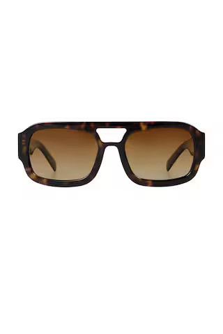 Suki Sunglasses in Dark Havana Tort & Chocolate Fade | Revolve Clothing (Global)