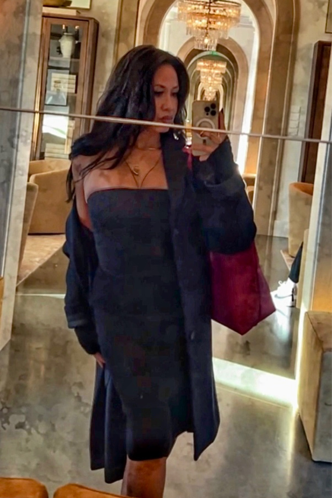 I’m 5’3 128 lbs and I’m wearing the skirt in a Small. I am 32G (34DDD) and am wearing the top in Small. The trench coat is from the Men’s Department and I’m wearing it in a Men’s Medium, only because that was what I found in the clearance section. 

The bag is from Lacoste and the ring from Macys. Both are no longer available so I linked similar items  

#LTKstyletip #LTKU #LTKfindsunder50