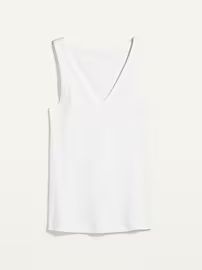 Slim-Fit Rib-Knit V-Neck Tank Top for Women | Old Navy (US)