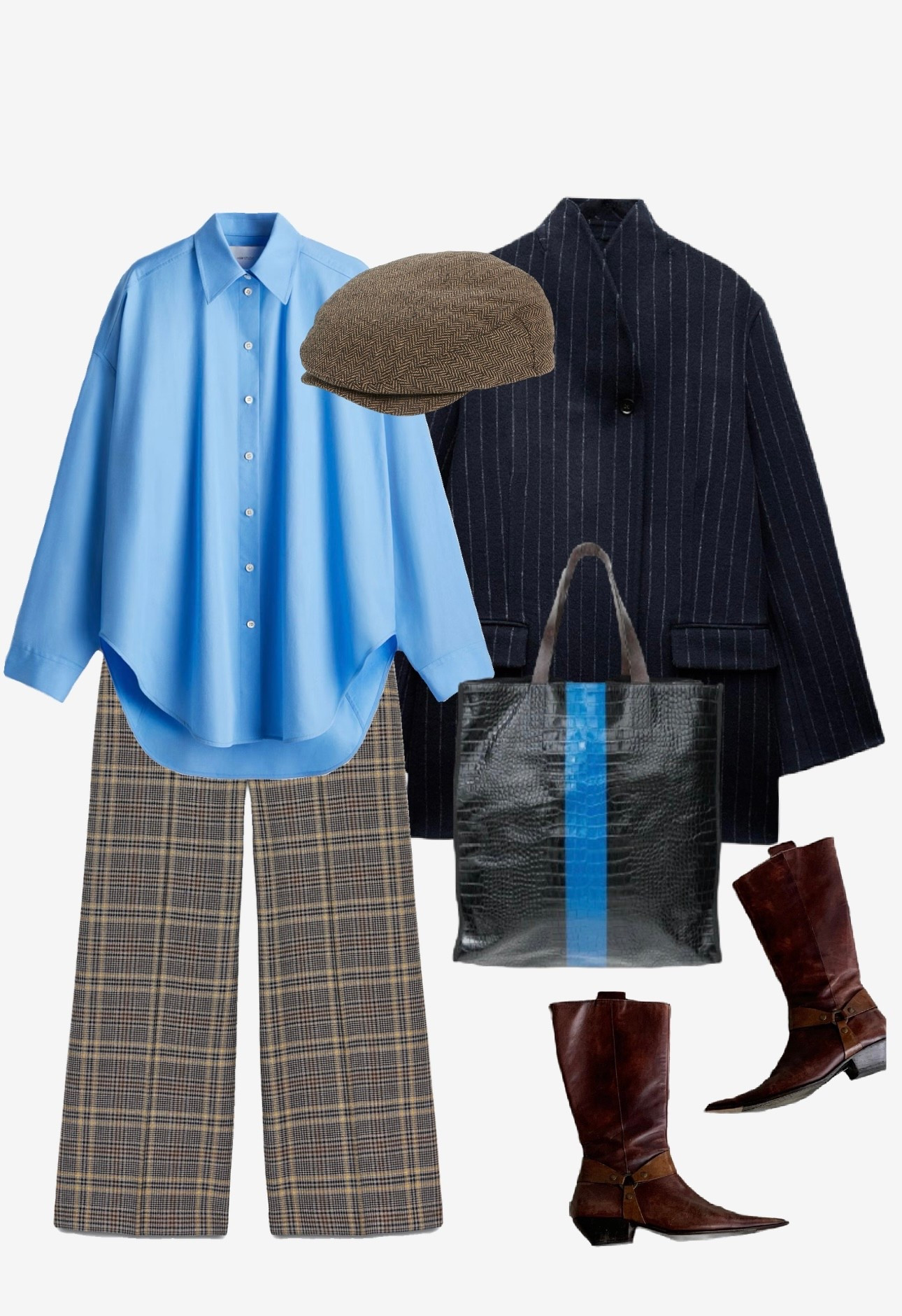 Print mixing and light layers for a rainy day. 
Bag and boots are secondhand/vintage. 

#falloutfit #falltrends #torontostylist #StyleOver40  #secondhandFind #fashionstylist #slowfashion #FashionOver40  #genX #genXStyle #shopSecondhand #genXInfluencer #genXblogger #secondhanddesigner

#LTKShoeCrush #LTKStyleTip #LTKOver40