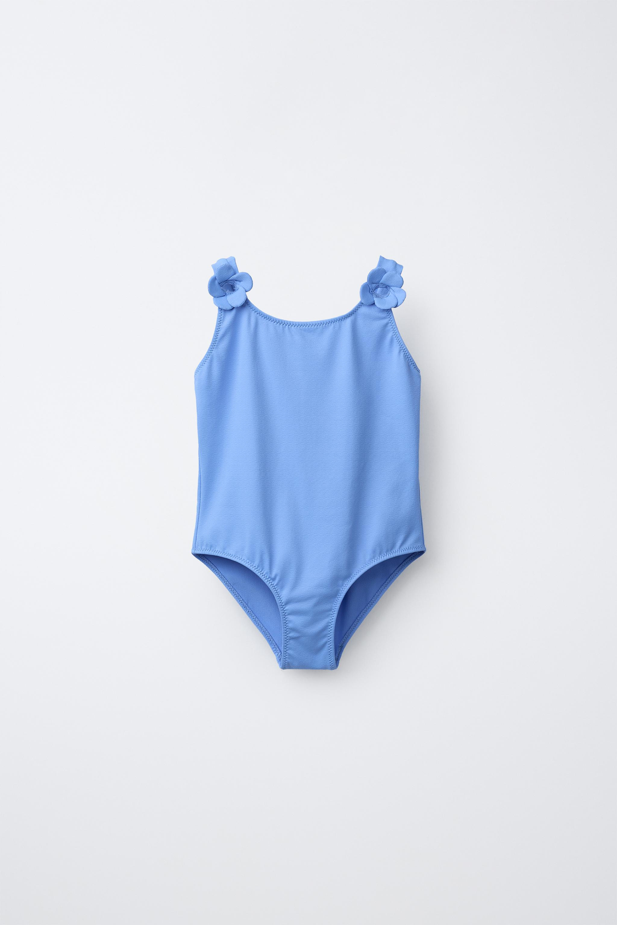 6-14 YEARS / 3D FLORAL TEXTURED SWIMSUIT | Zara US