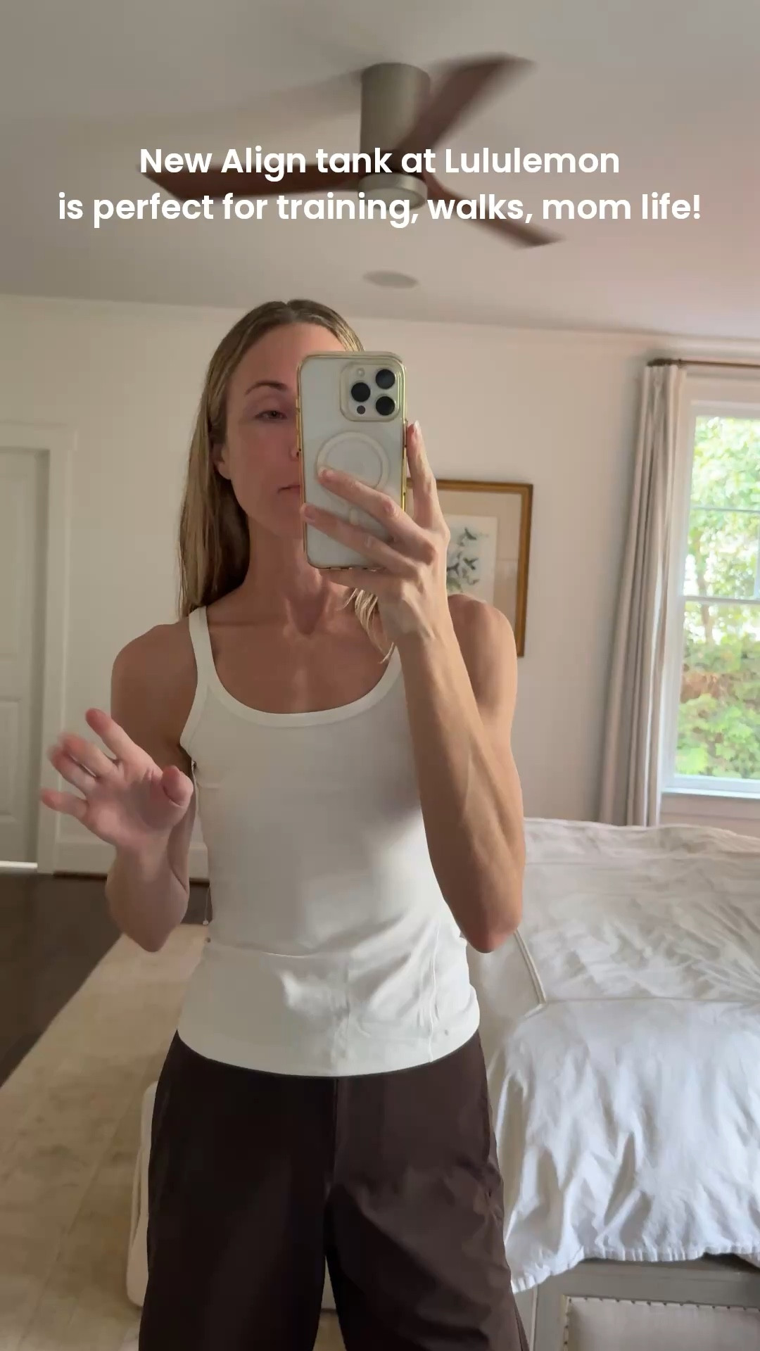 Obsessed with this @lululemon align tank! Wearing size 6.

#LTKSeasonal #LTKmomlife #LTKootd