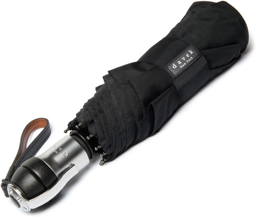 DAVEK SOLO UMBRELLA (Classic Black) - Quality Windproof Travel Umbrella with Automatic Open | Amazon (US)
