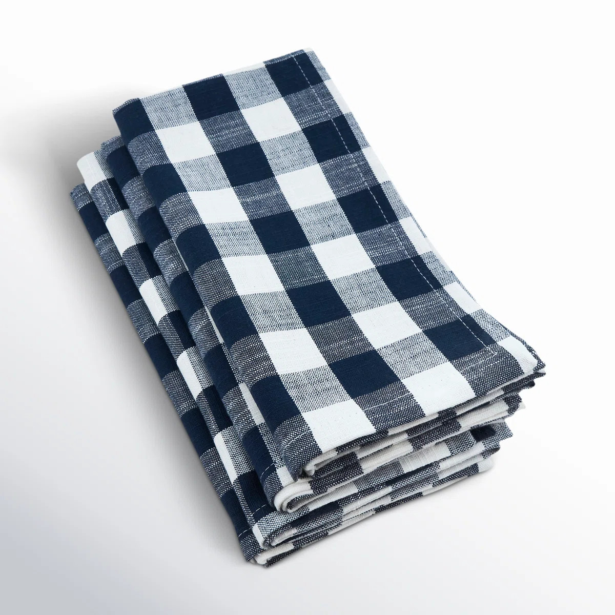 Utopie Cotton Plaid Square Napkin (Set of 4) | Wayfair North America