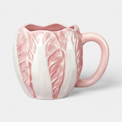 15 fl oz Stoneware Radicchio Mug Pink - Threshold™ | Target