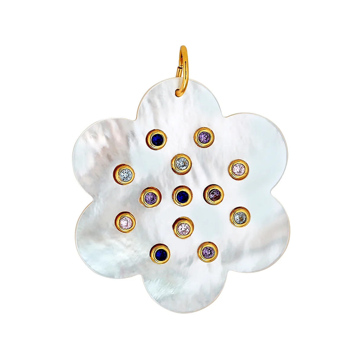 Camellia Pendant MOP/Multi | ASHA by ADM