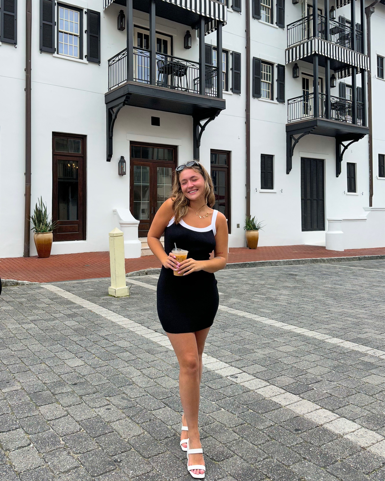 the cutest neutral outfit for spring and summer!! 🤍☕️

#LTKstyletip #LTKSpringSale #LTKSeasonal