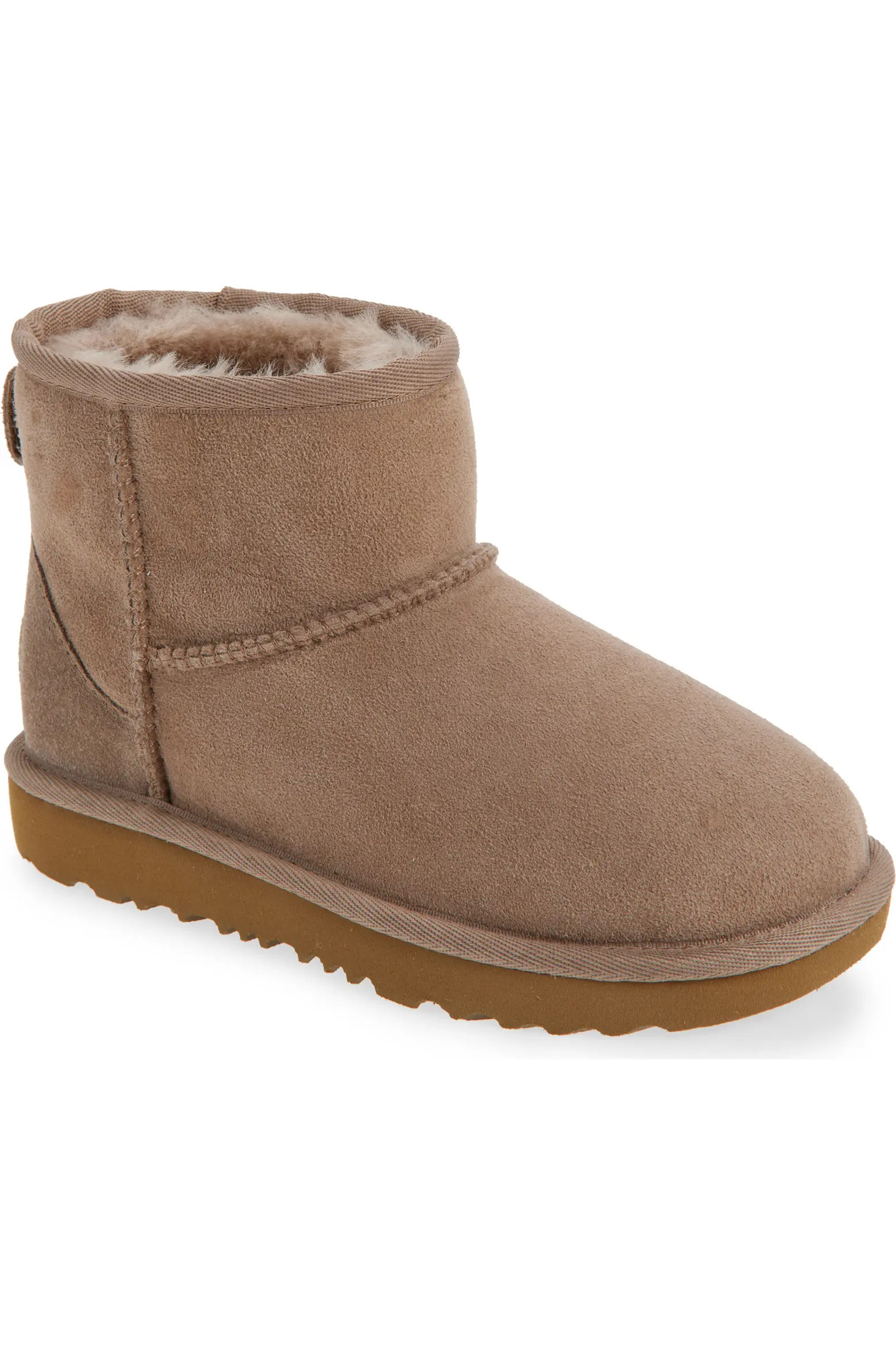 Kids' Classic Mini II Water Resistant Genuine Shearling Boot | Nordstrom | Nordstrom