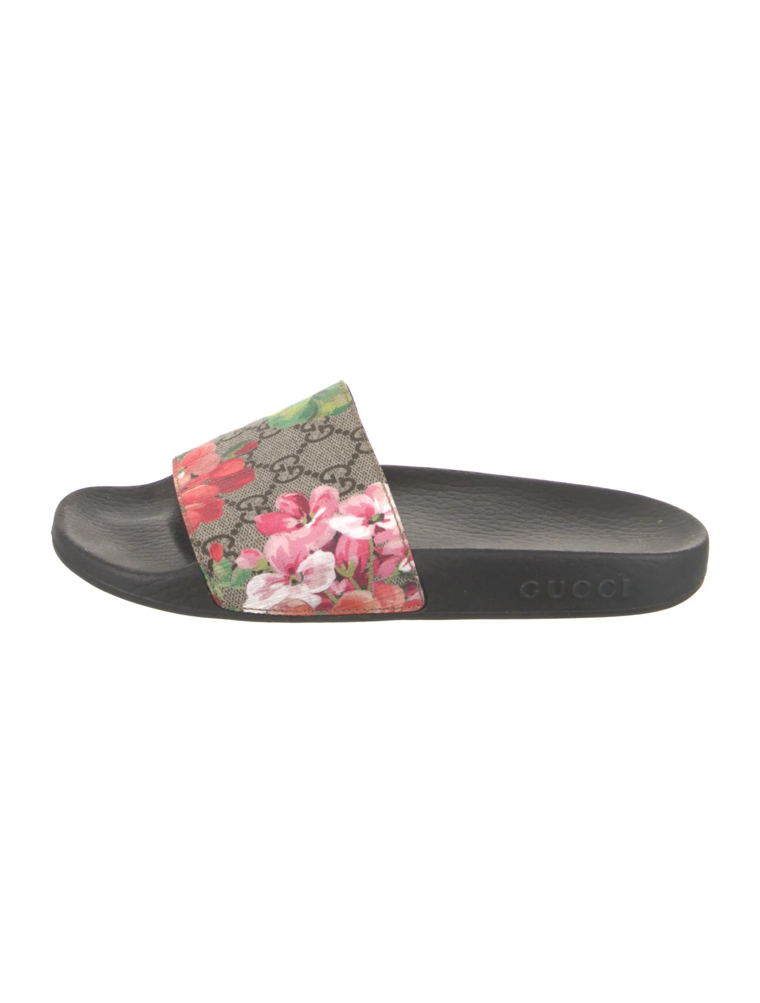 Gucci Printed Slides - Neutrals Sandals, Shoes - GUC1974780 | The RealReal | The RealReal