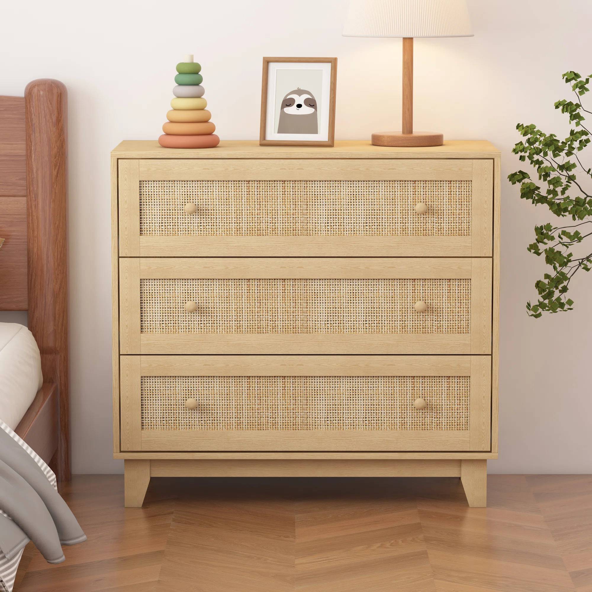 Ashari 3 - Drawer Dresser | Wayfair North America