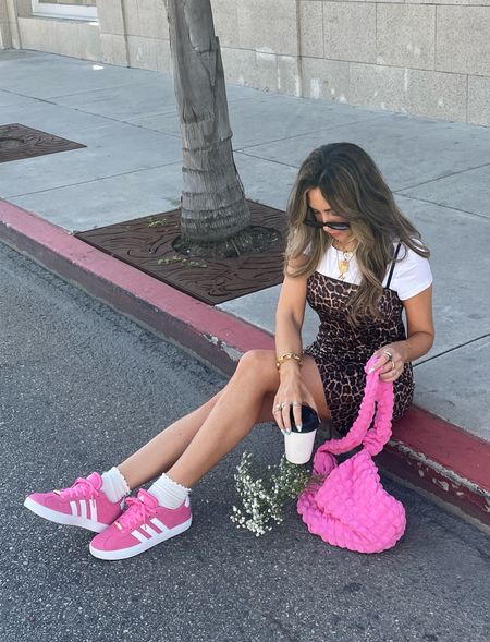 Leopard print dress from Amazon and pink adidas samba sneaker dupes  

#LTKShoeCrush #LTKSaleAlert #LTKFindsUnder100