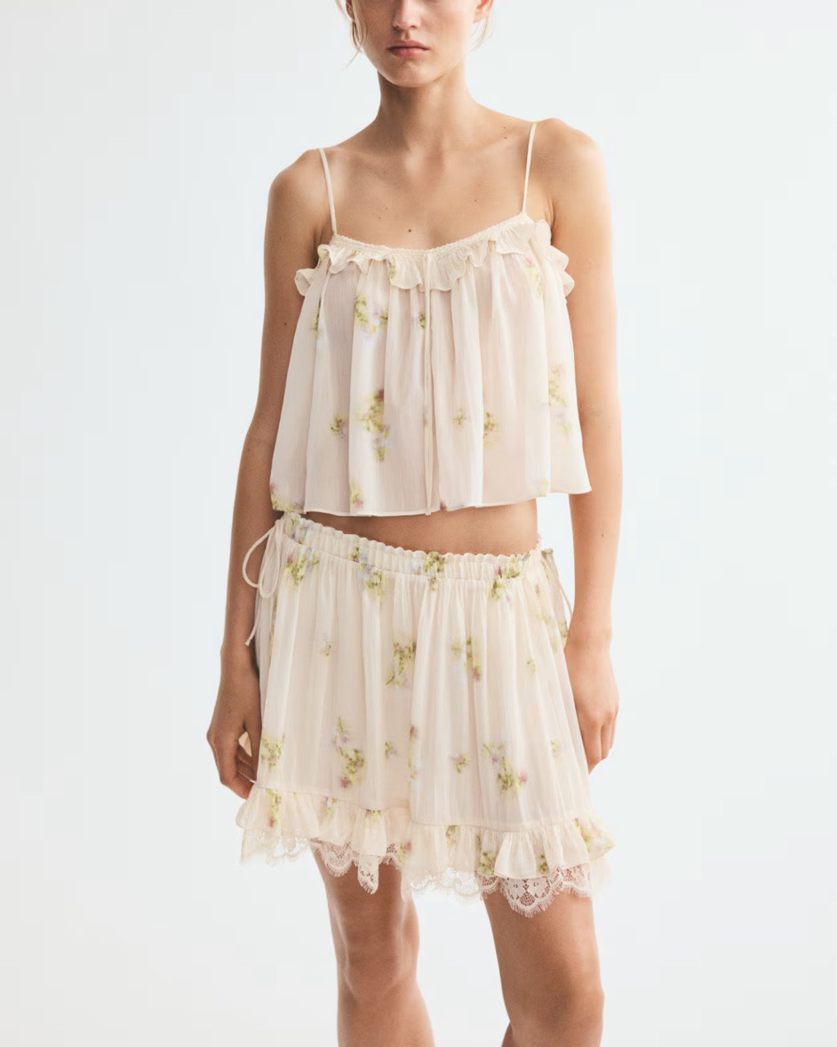 Blush pink tank top and skirt matching set

#LTKSeasonal