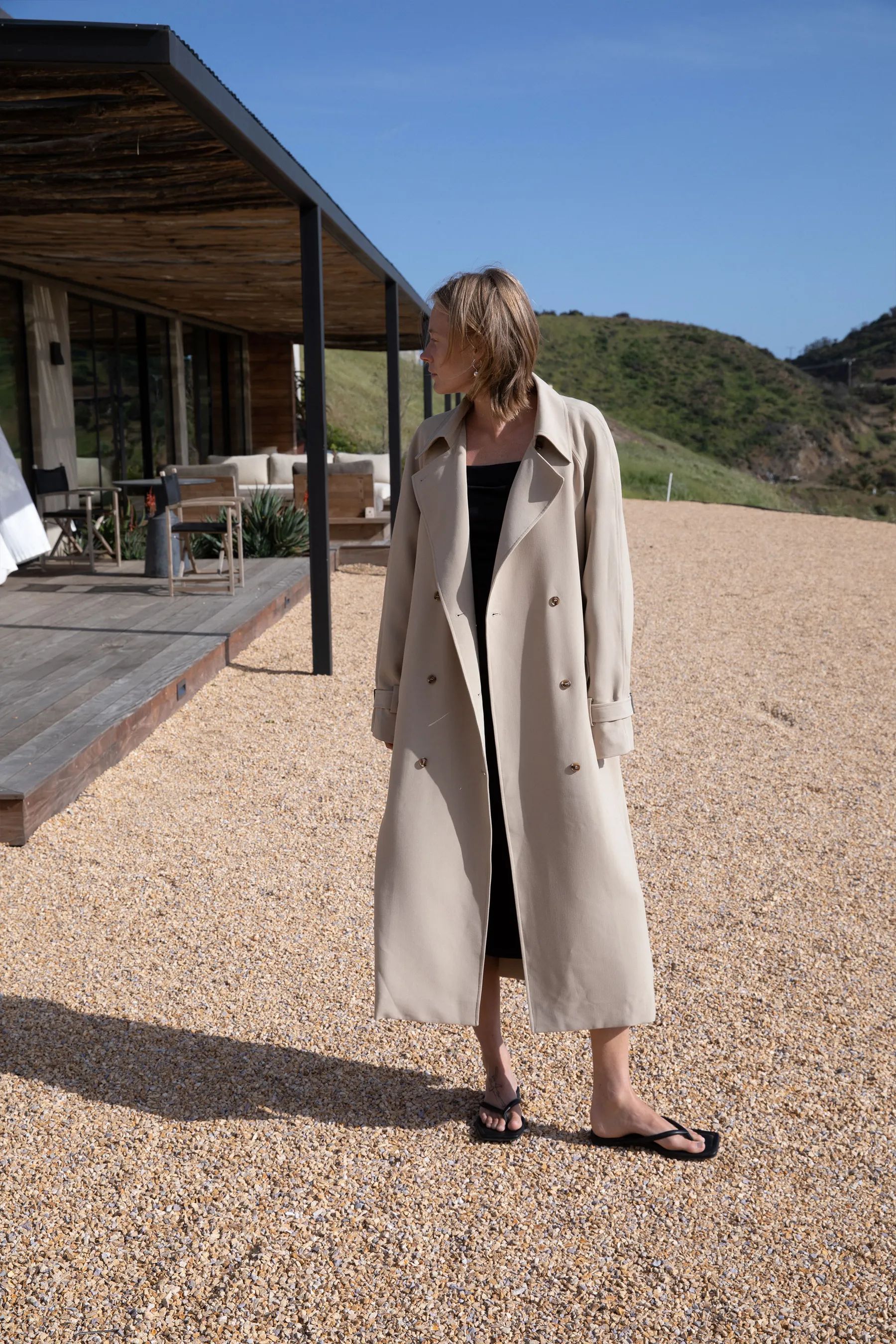 OVERSIZED TRENCH COAT | OAK + FORT