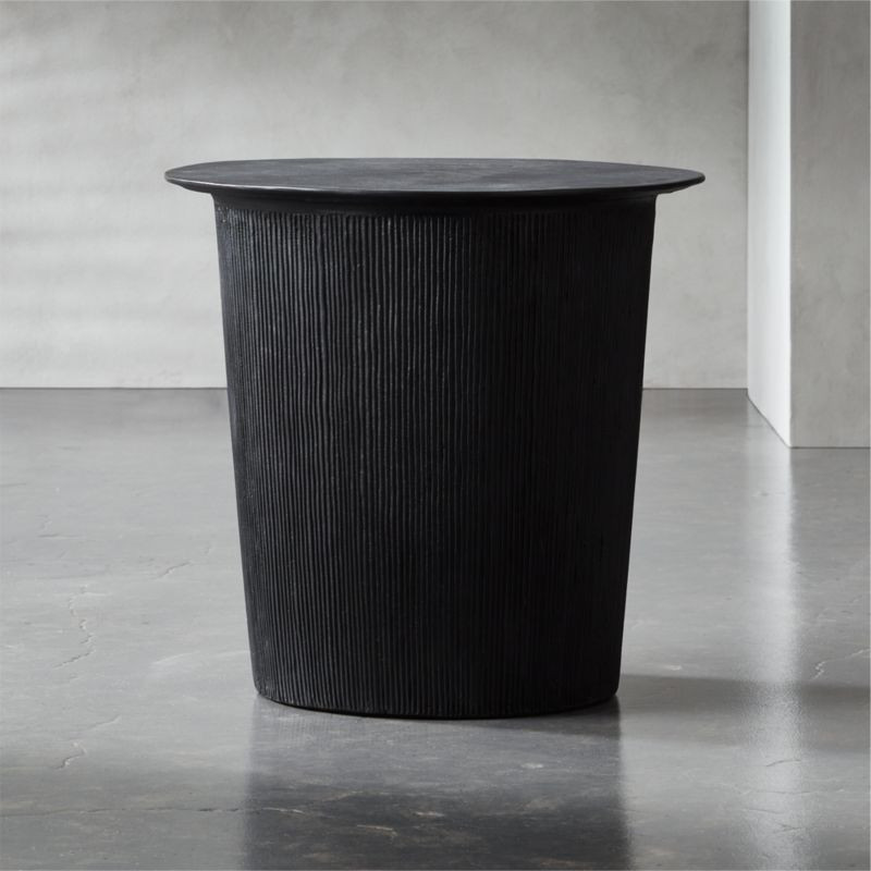 Origin Cast Metal Side Table | CB2 | CB2