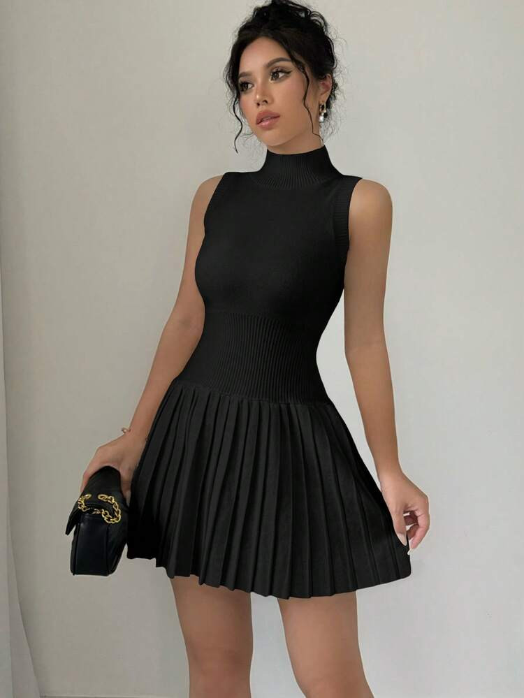 Elenzga Solid Color Sleeveless | SHEIN