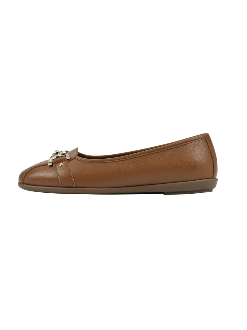 Aerosoles Women's Comfort Buckle Ballet Shoes - Wide Width Available | Walmart (US)