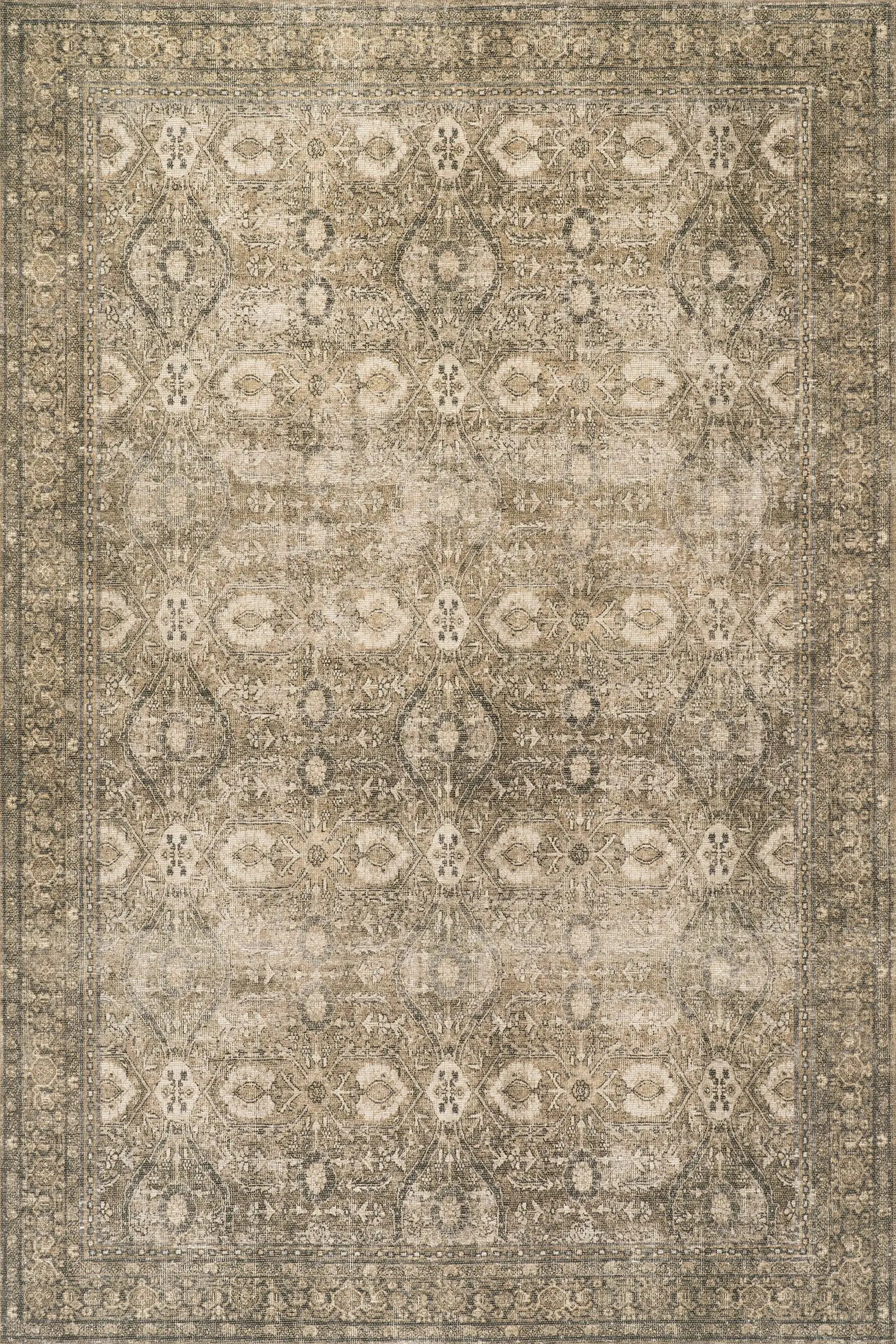 Chester Antiqued Jute-Blend Rug | Green | Rugs USA