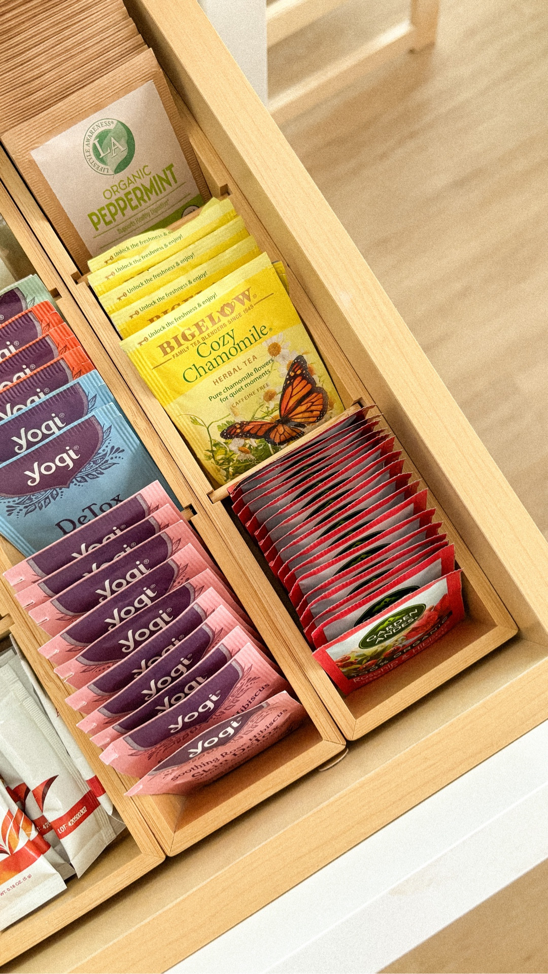 Bamboo organizers are always a yes 🩵

#LTKFindsUnder50 #LTKmomlife #LTKHome