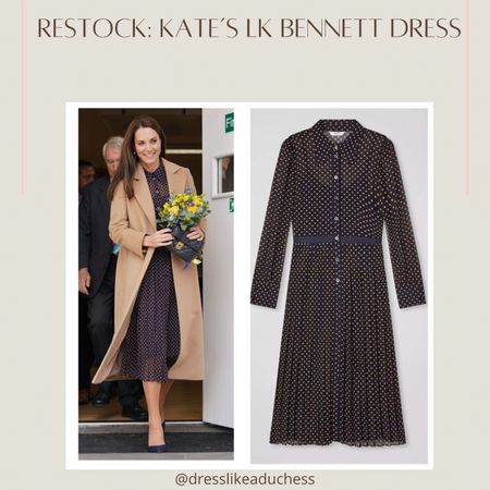 Kate Middleton LK Bennett Tallis restock 