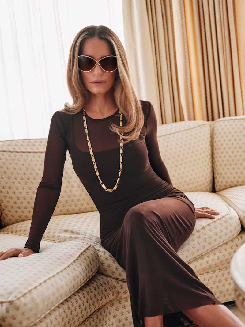 Rene Mesh Knit Dress | Reformation (Global)