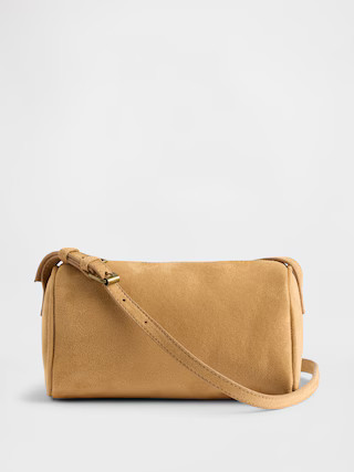 Vegan Suede Barrel Bag | Gap (US)