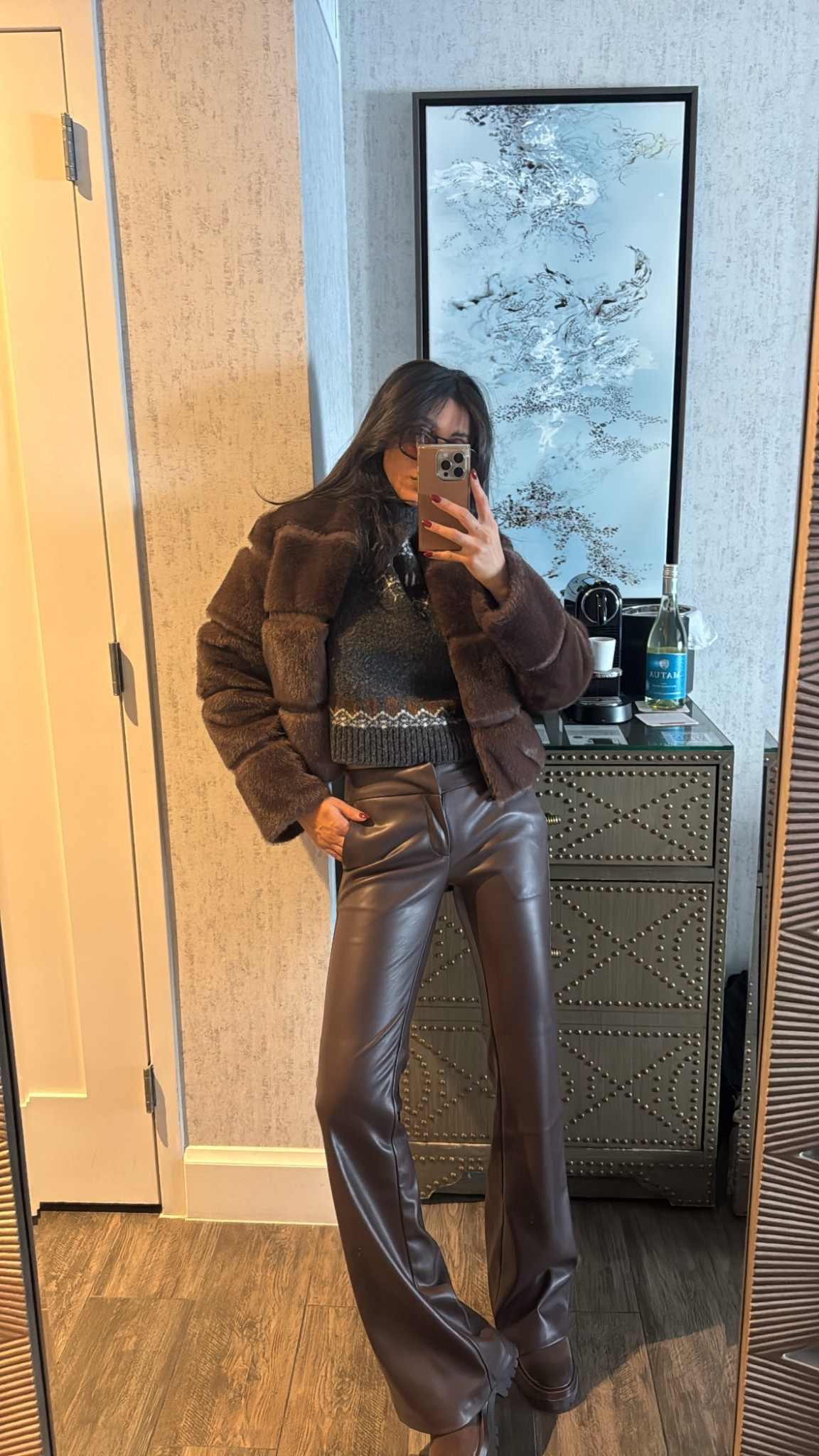 Brown Colorado outfit of the day 