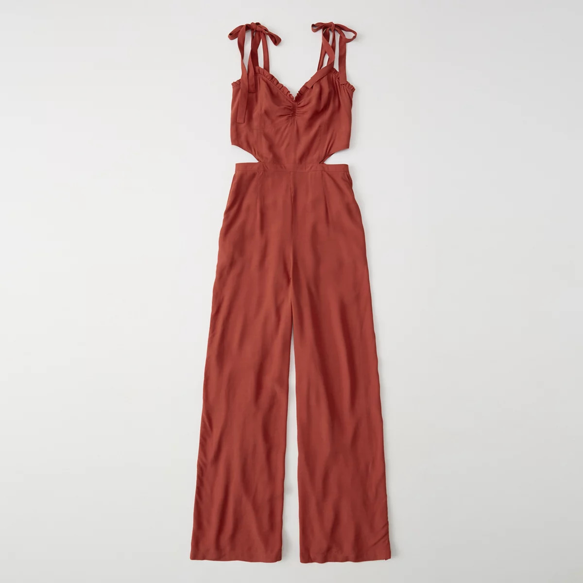 Cutout Wide-Leg Jumpsuit | Abercrombie & Fitch US & UK
