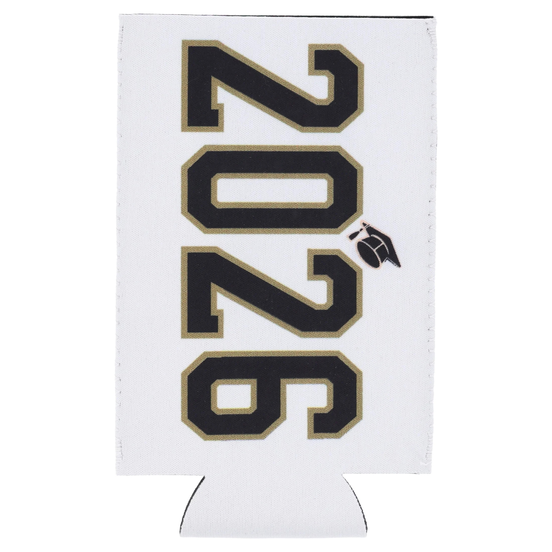 2026 Graduation Soft Can Cooler, Black/Gold/White, Graduation by Way To Celebrate | Walmart (US)