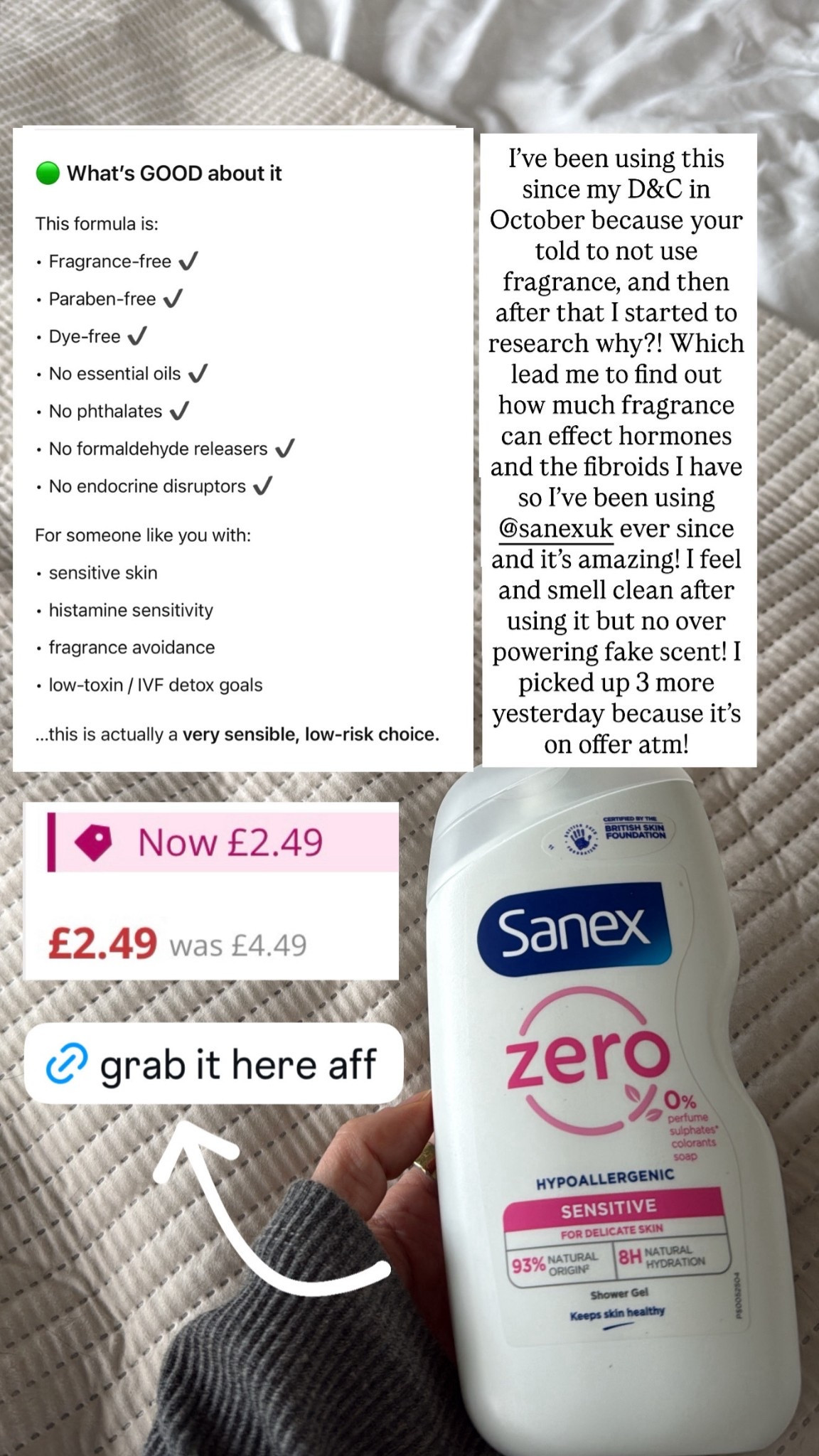 Fragrance free I lovee

#LTKuk #LTKbeauty #LTKmaternity