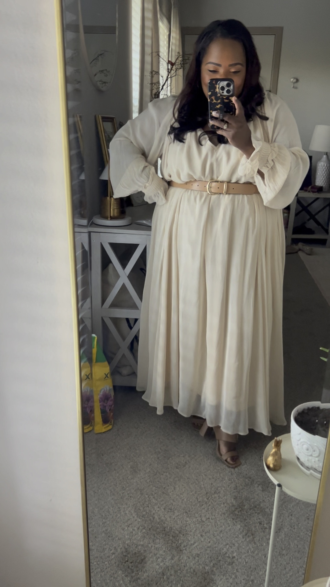 Monday workwear ootd! This Anthro dress is so dreamy! 

#LTKVideo #LTKStyleTip #LTKFindsUnder100