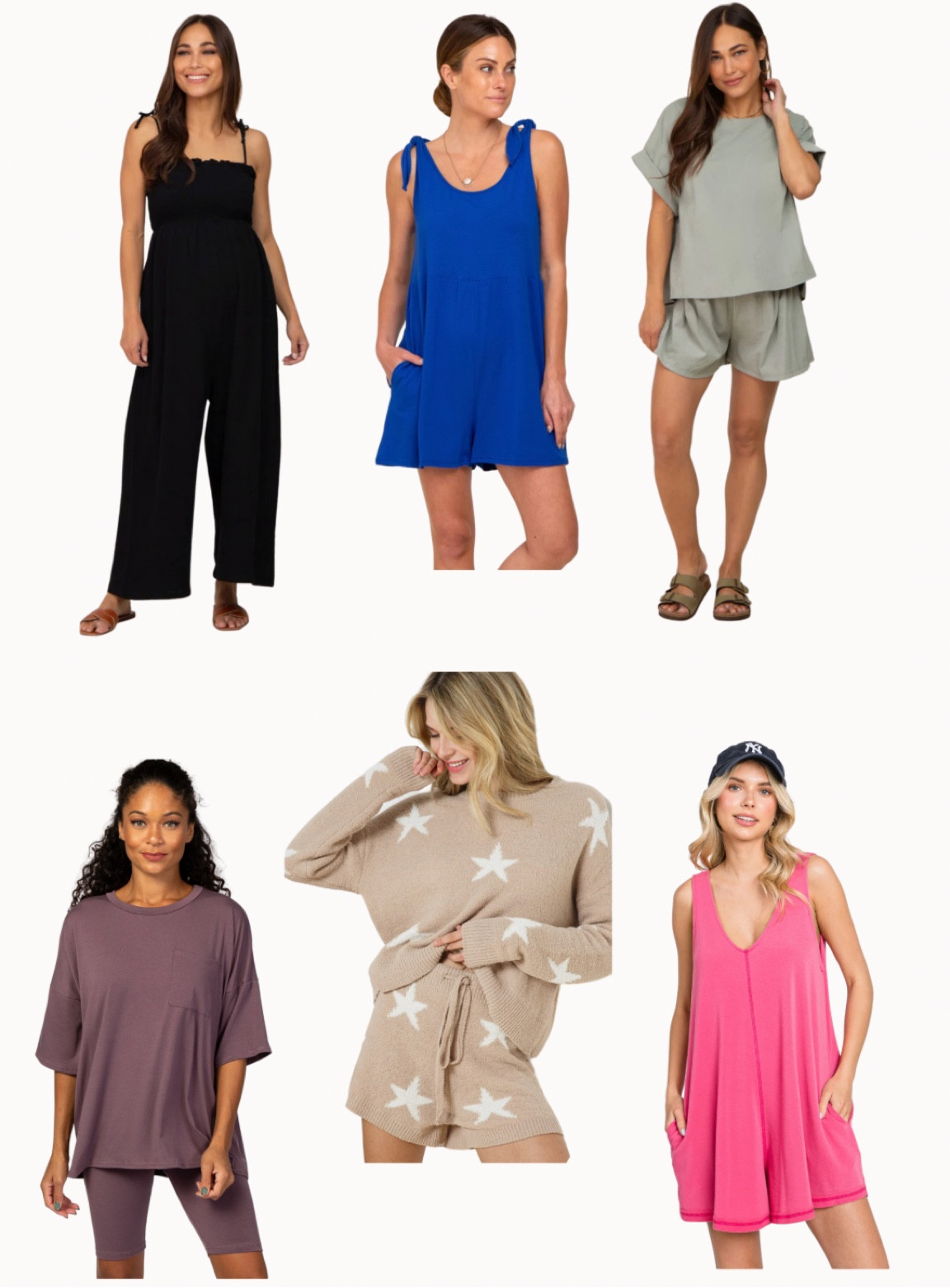 Use code “kaleyclewis25” for 25% off!! Casual looks, sets, 2 piece set, athliesure, rompers, beach outfit, Birkenstocks, beige stars, biker shorts sets, postpartum, breastfeeding friendly, maternity, everyday 

#LTKbump #LTKstyletip #LTKunder100
