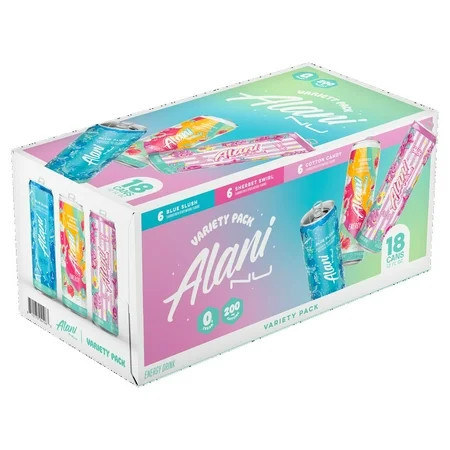 Alani Nu Energy Slush Variety, 12 fl oz, 18-pack | Walmart (US)