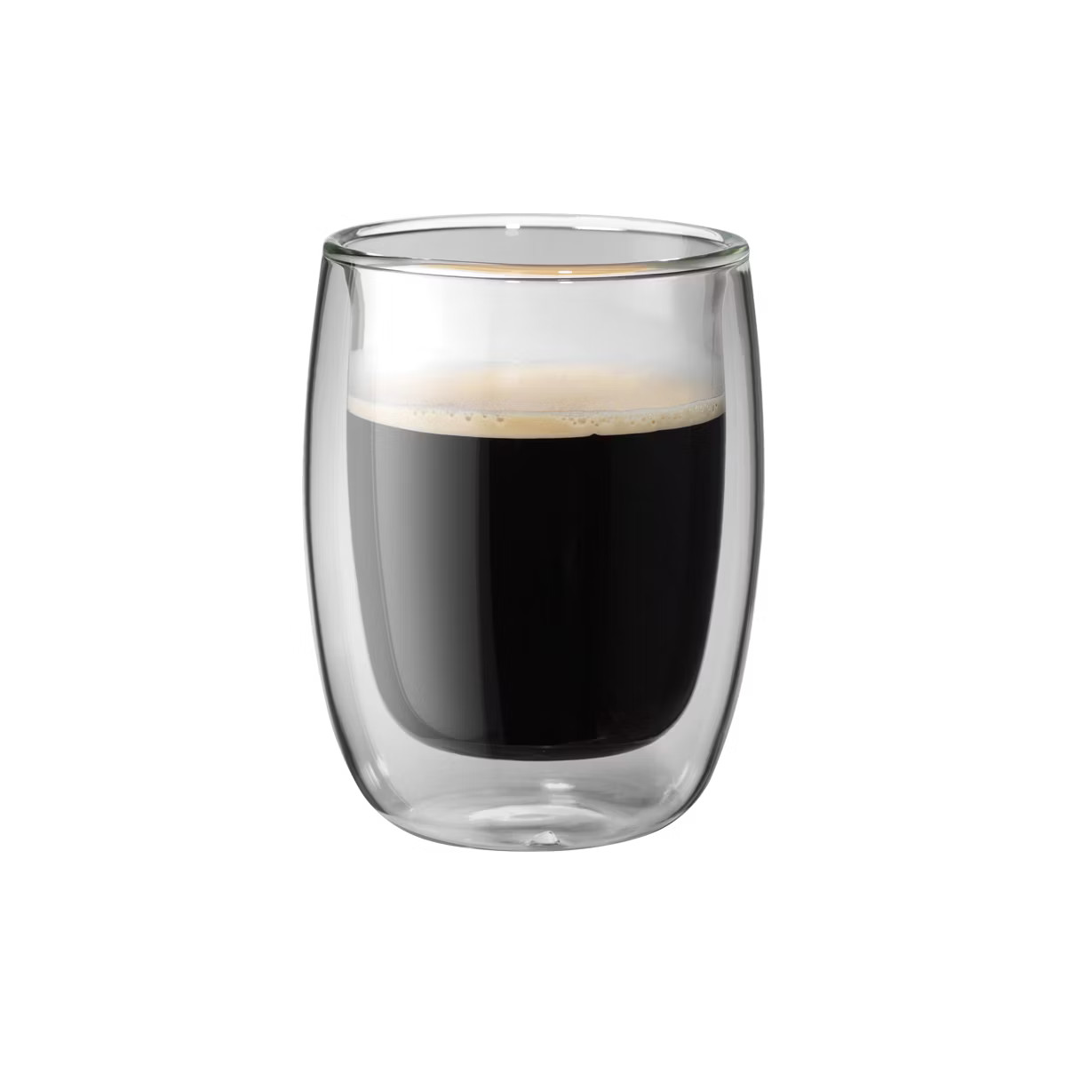 ZWILLING Sorrento 2-pc Double-Wall Glass Coffee Cup Set | Target
