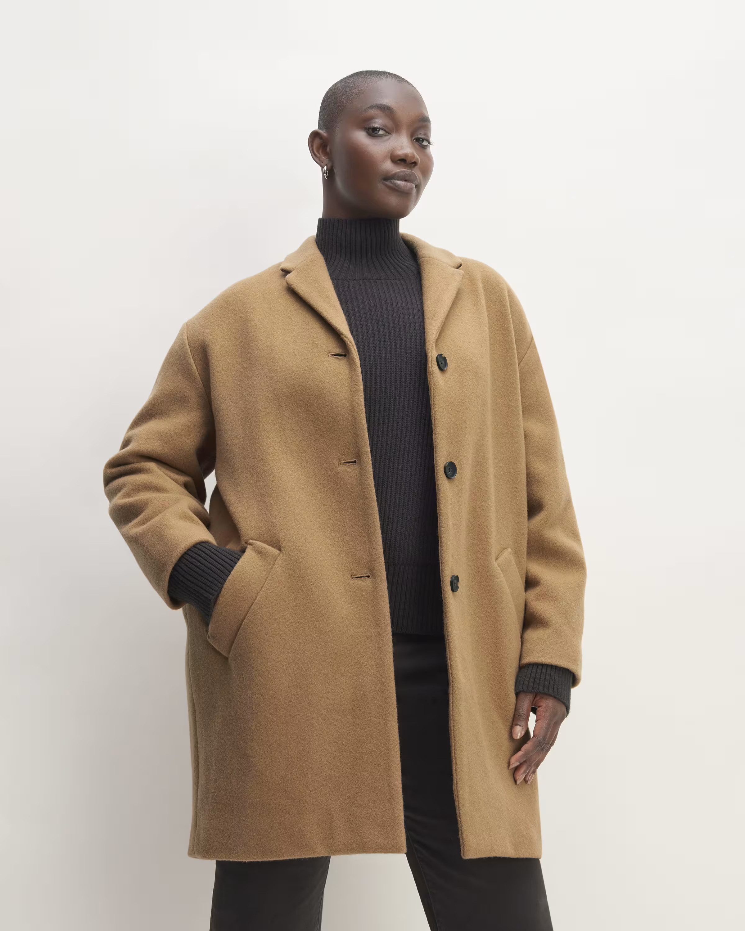 The Italian ReWool® Cocoon Coat | Everlane