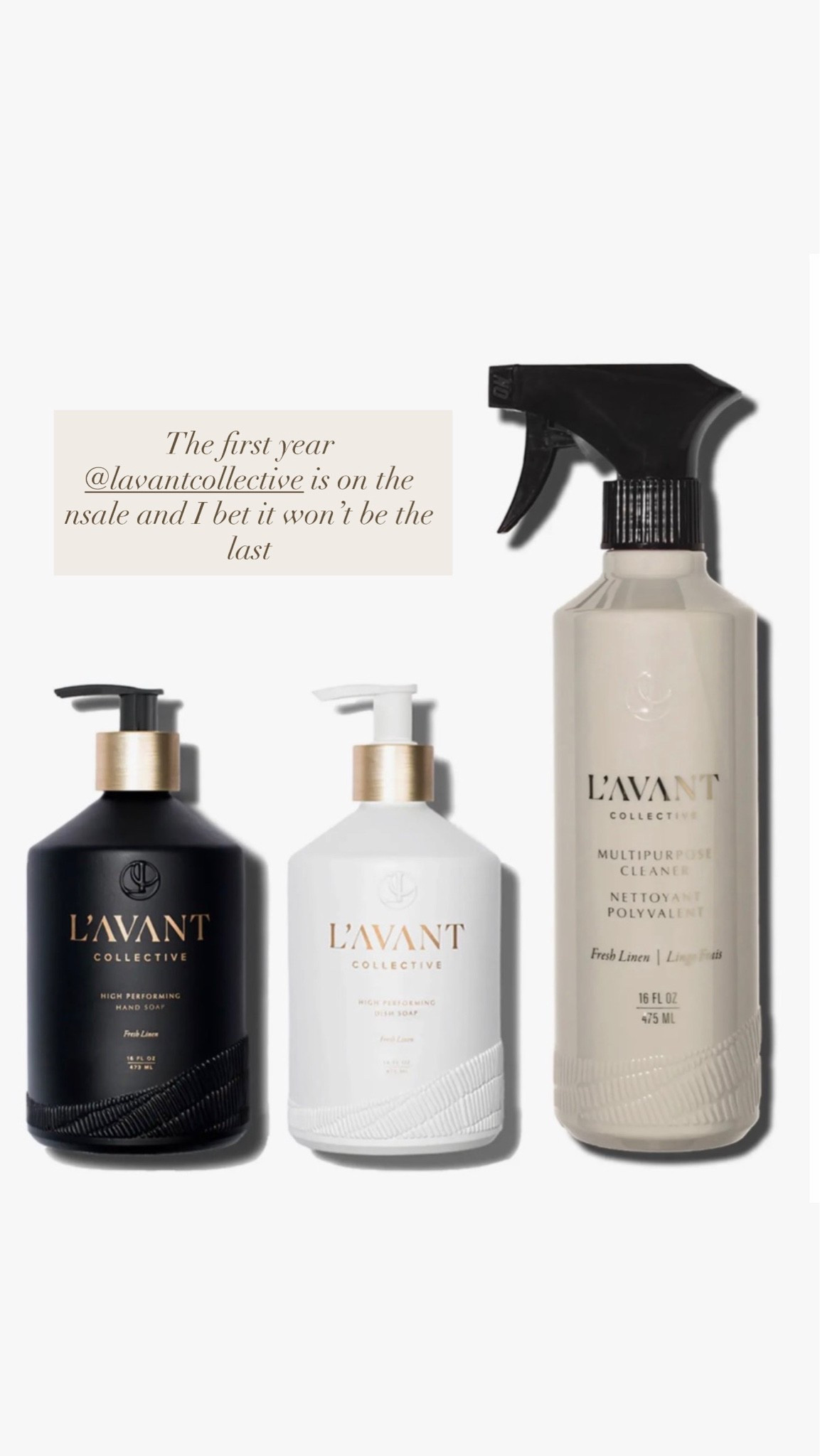 He had this set by my kitchen sink for a couple of years and love it!! Dish and hand soap. Multipurpose spray for counters 
Home cleaning

#LTKSaleAlert #LTKHome #LTKdayinmylife