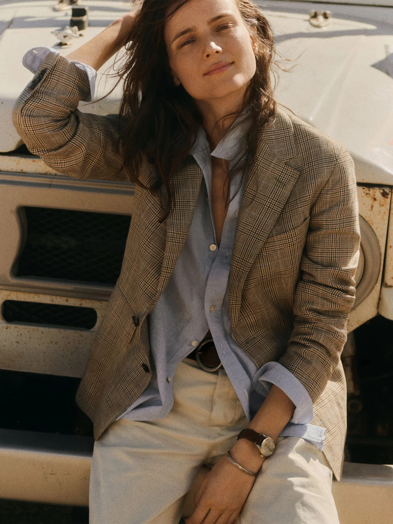 Campus Point Glen Plaid Hutton Linen Blazer - Buck Mason- Modern American Classics | Buck Mason