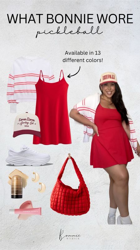 What I wore to play pickleball!
-
-
-
Activewear outfit, athleisure style, casual summer outfit, mom on the go, errands outfit, red dress, active dress

#LTKActive #LTKMidsize #LTKFitness