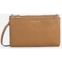 MICHAEL MICHAEL KORS Women's Double Zip Cross Cross Body Bag - Acorn | Coggles (Global)