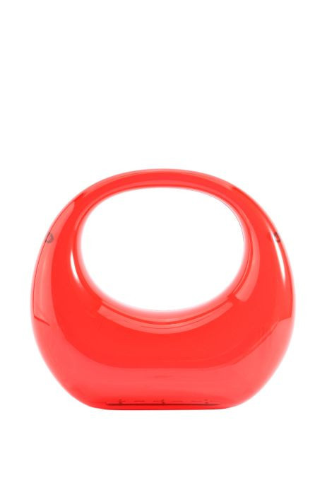 NOW YOU SEE ME ACRYLIC BAG IN RED | AKIRA