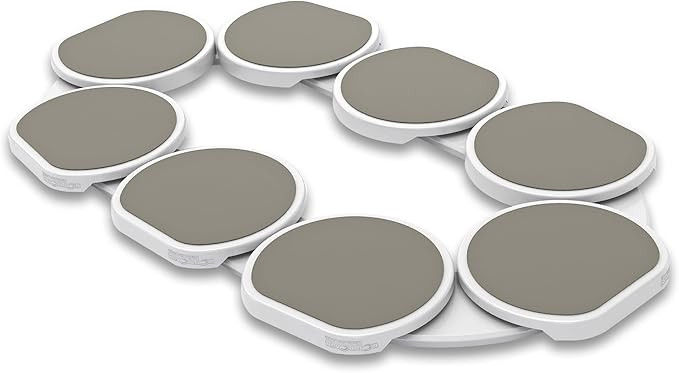 Greige - The Lazy Susan Revolution - The First Patented Lazy Susan Turntable Expandable for Recta... | Amazon (US)