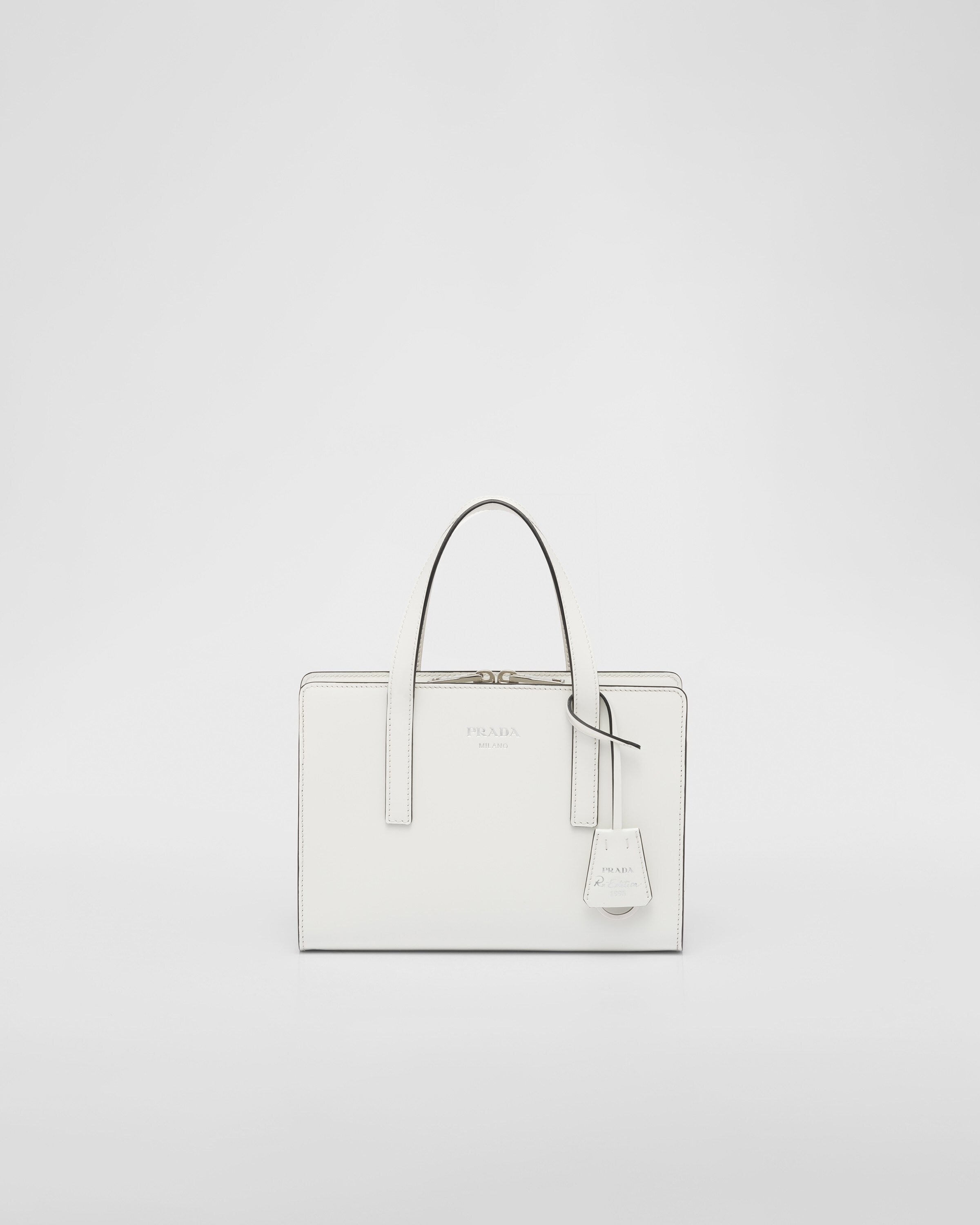 Prada Re-Edition 1995 brushed-leather mini handbag | Prada US