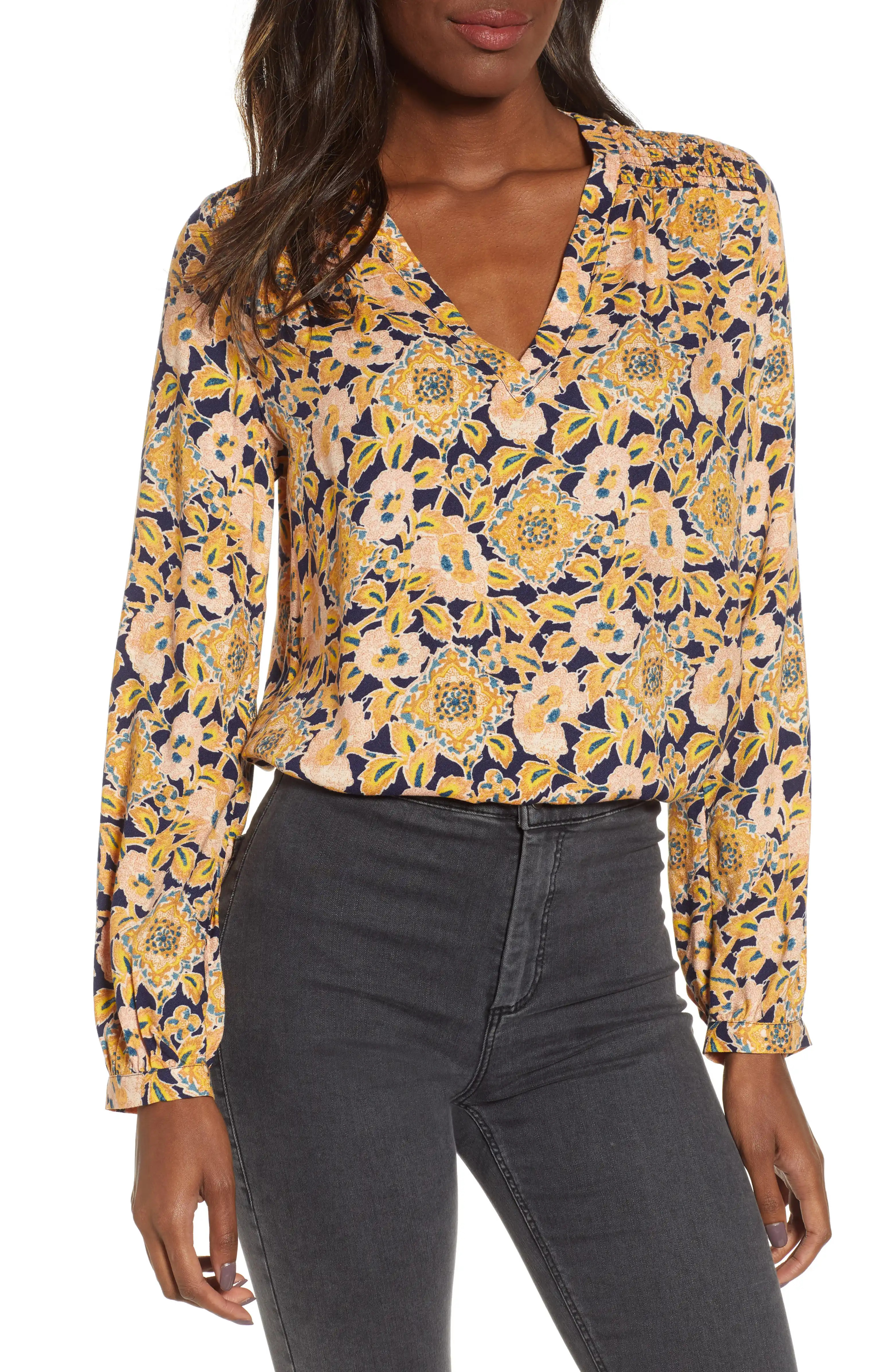 Smocked Top | Nordstrom