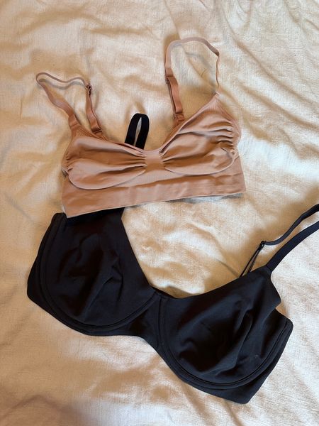 The best bra I’ve found! Wearing a 36DD I’m the black and a L/XL in the nude 

#LTKunder100 #LTKcurves #LTKworkwear