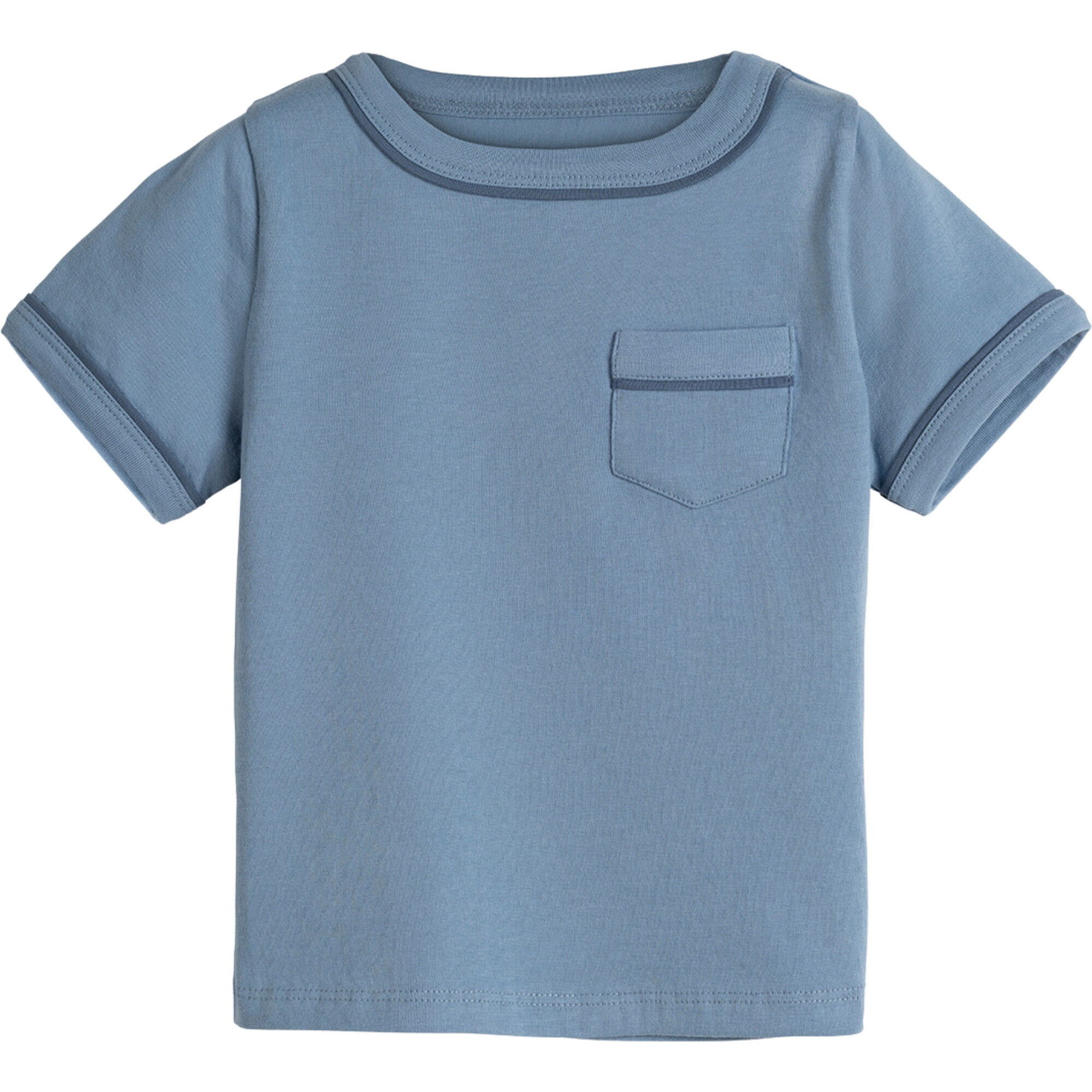 James Tee, Faded Denim | Maisonette