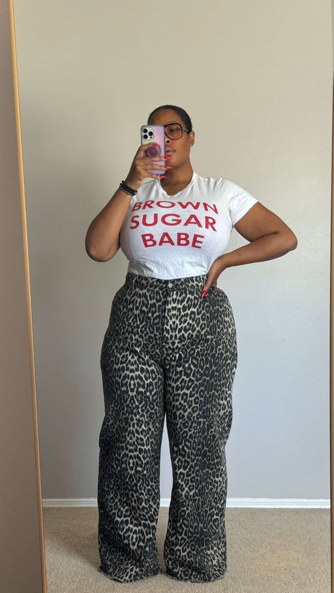 My current favorite wide leg printed pants! 

#LTKPlusSize #LTKStyleTip #LTKFindsUnder50