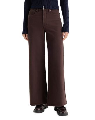 Good Waist Palazzo Ankle Jeans in Espresso | Bloomingdale's (US)