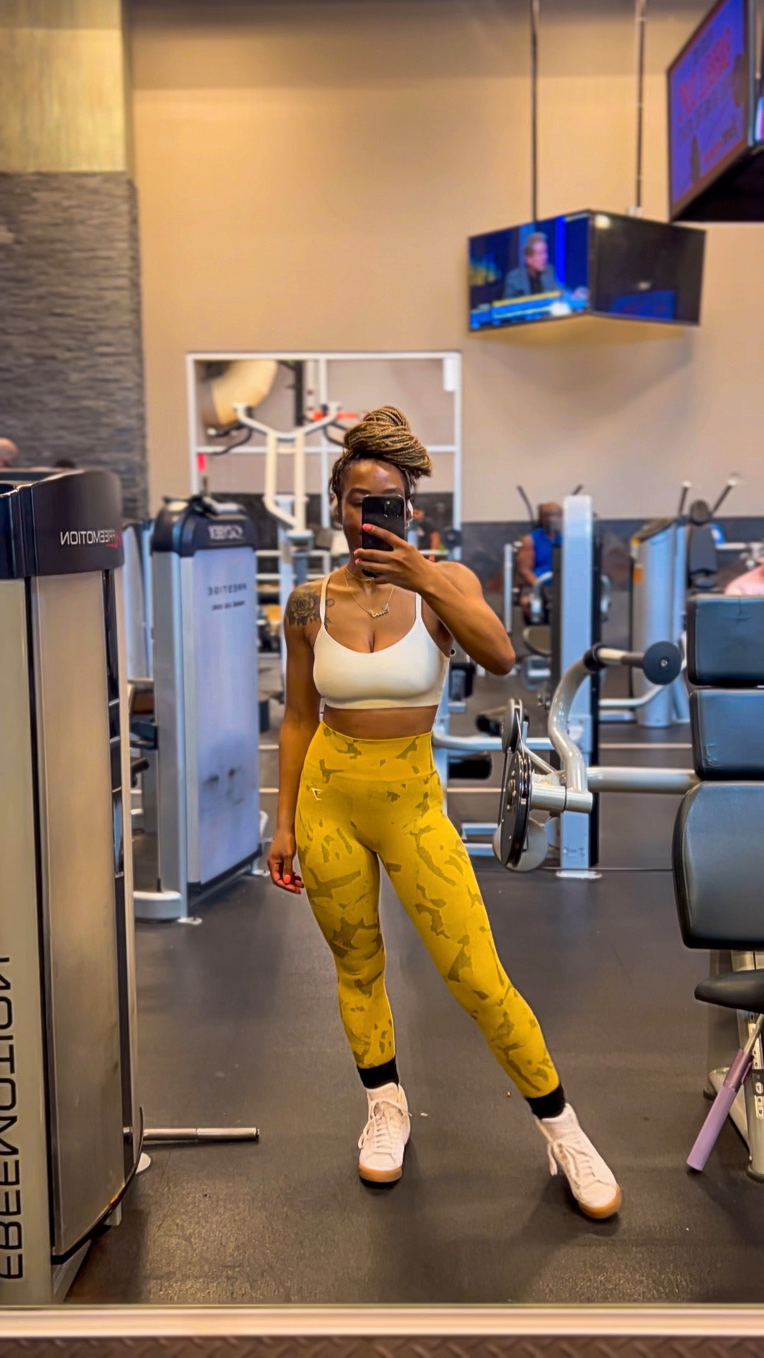 Another workout, another gym fit 🫶🏾 

#LTKVideo #LTKStyleTip #LTKFitness
